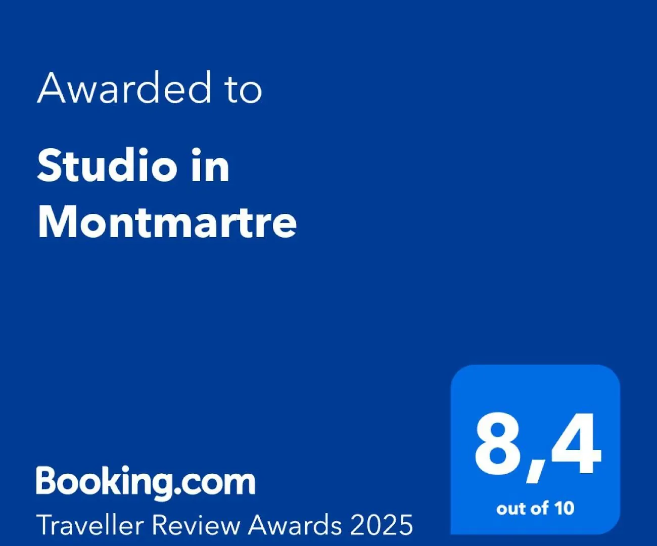Studio In Montmartre Paris 0*,